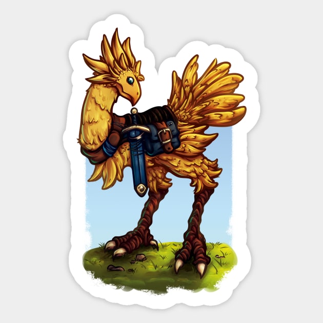 Chocobo Sticker by Verethor